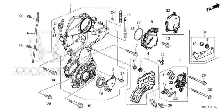 14320-6MA-J01 Motor ASSY Electric VTC