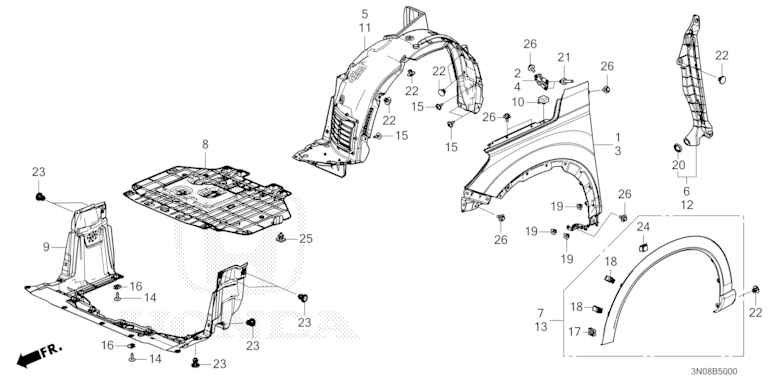 Front Panel Honda HRV