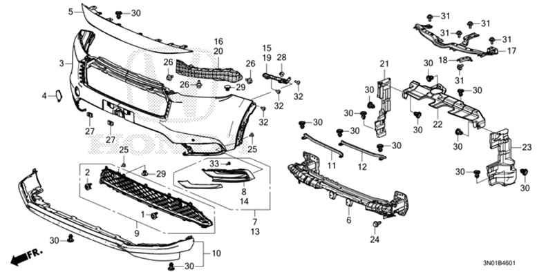 Honda Vezel Front Bumper