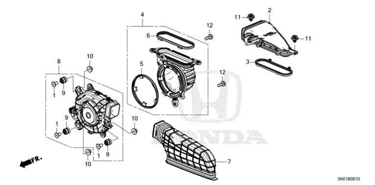Vezel RV5 Duct Fan Outlet