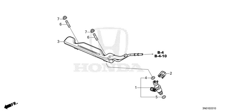 16450-5P6-003 Injector