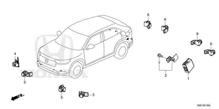 39680-3T0-J01YD Parking Sensor