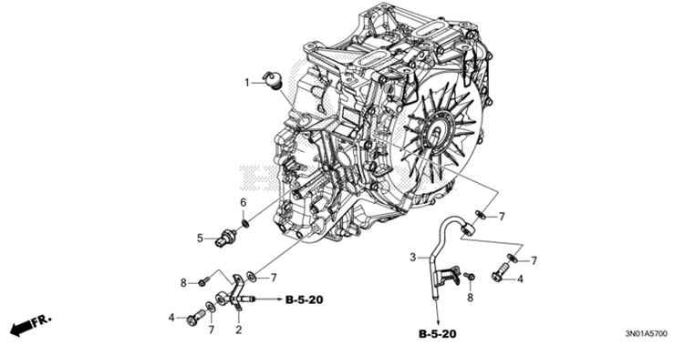 25910-5Y4-000 Pipe ATF