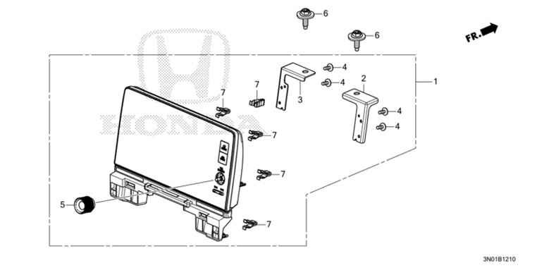 8A700-3M0-J01 Display ASSY Center