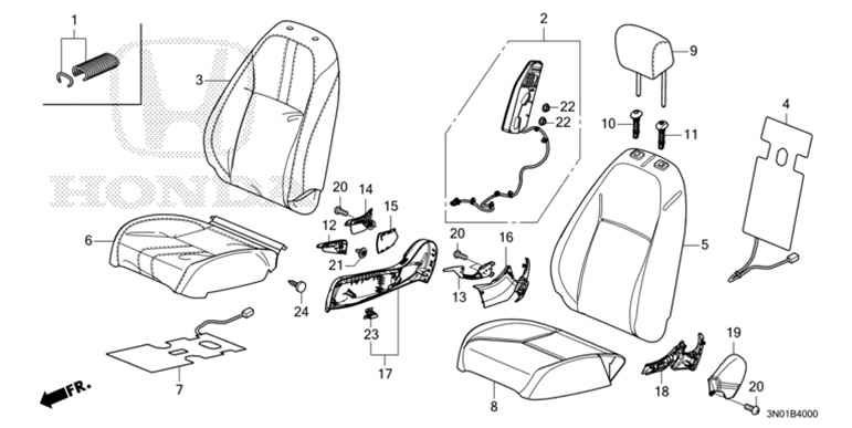 81127-3M0-J11 Seat Pad