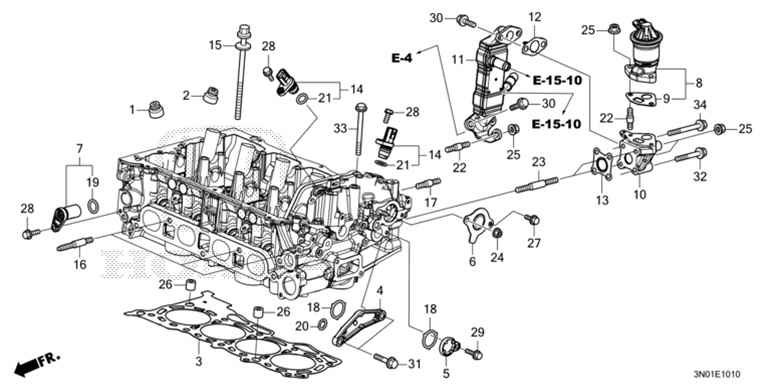 12251-5R0-J01 Cylinder Head Gasket RV5
