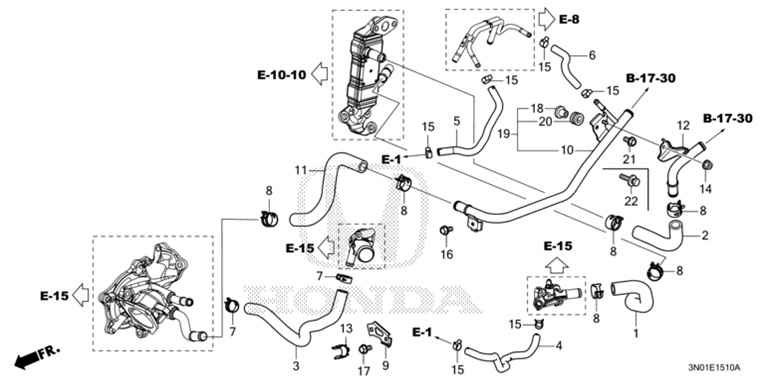 19507-6Y0-000 Throttle Body Pipe