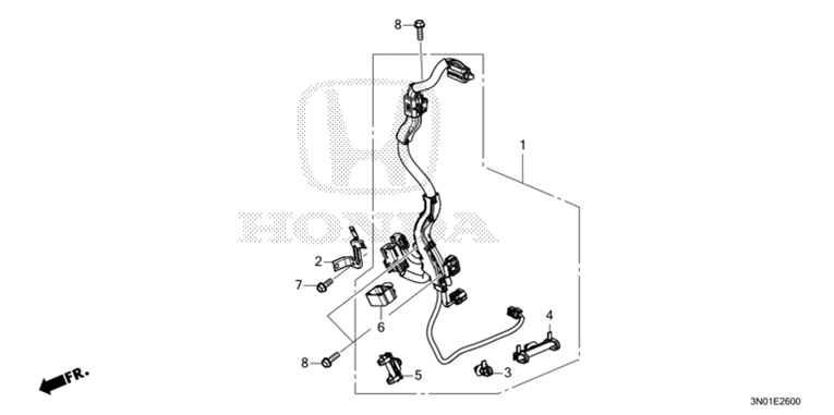 Harness motor sensor wire Honda Vezel RV5