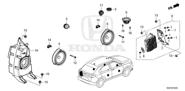 39120-TBA-A81 Door Speaker