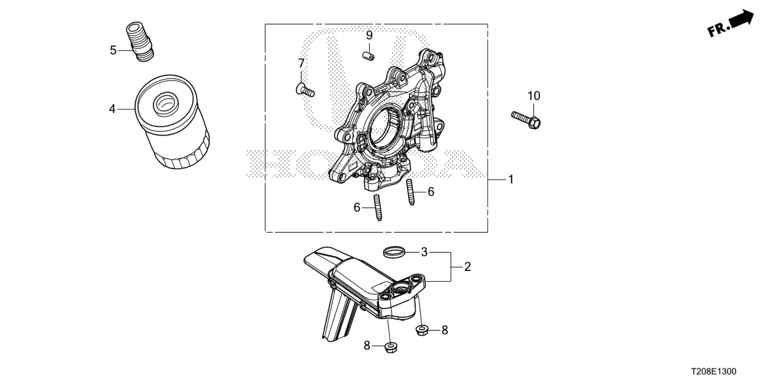 Engine Oil Pump Civic FE
