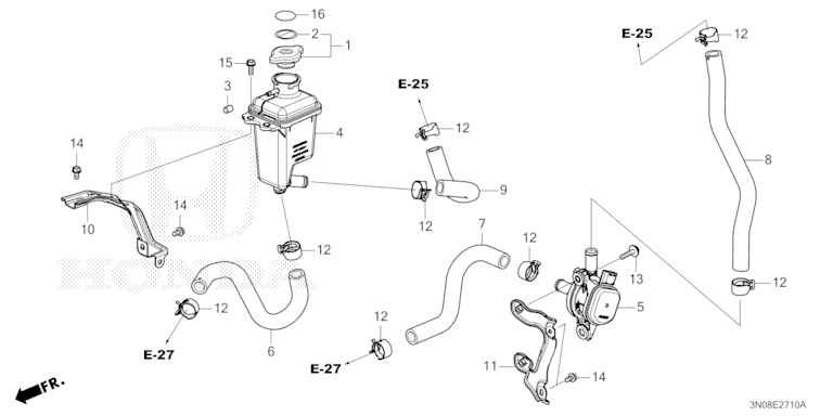 PCU Honda Water Pump