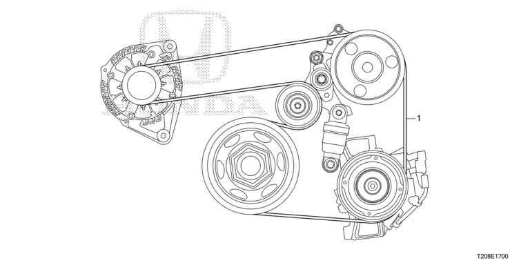 Civic Drive Belt