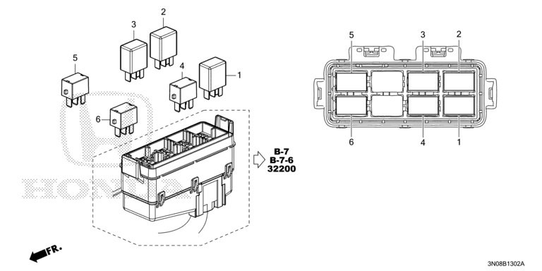 BRAKE LIGHT RELAY 5 PIN