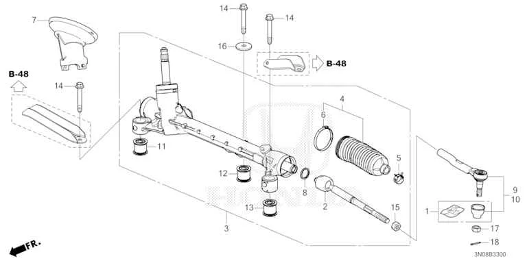 Honda Steering 53400