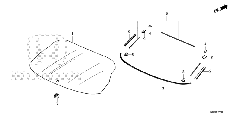 Rear Windscreen
