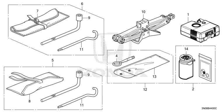 89000-3N1-T00 Tool Kit