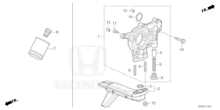 Honda 15100-5R0-003