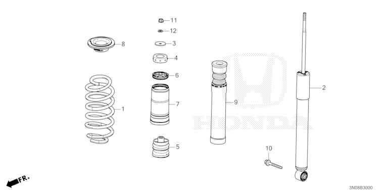 Rear Damper Honda Hybrid