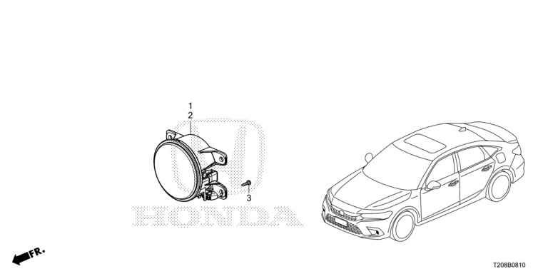 Honda Civic Fog Lamp