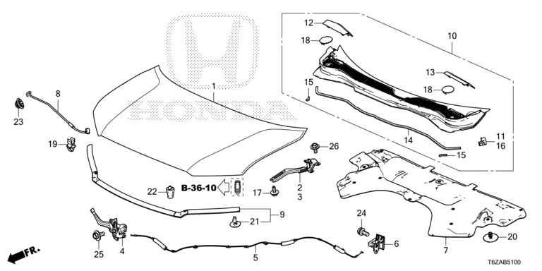 Engine Hood Ridgeline