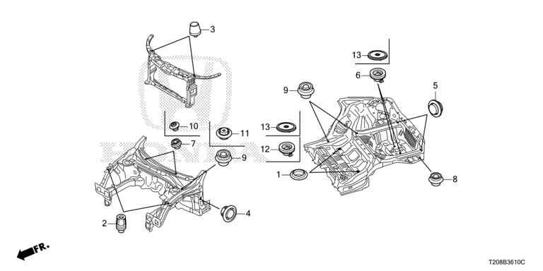Hood Adjuster Rubber