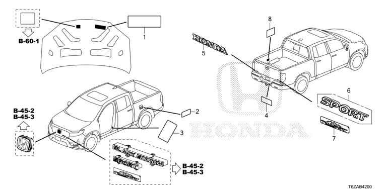 HONDA Rear
