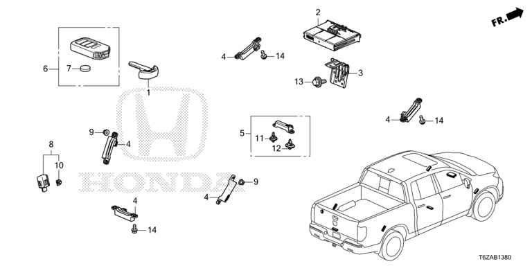 38387-TZ5-A01 LF Antenna