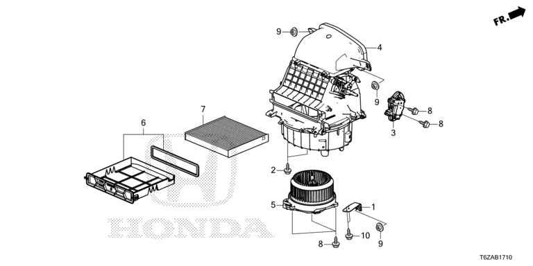 79260-T6Z-A41 Motor