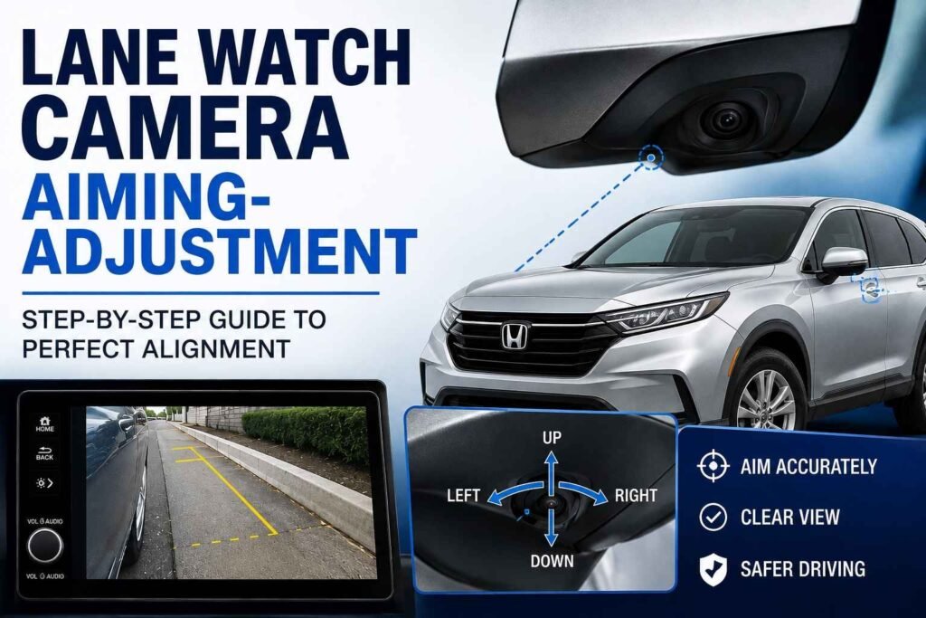 Lane Watch Camera Aiming- Adjustment