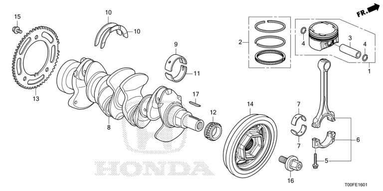 13310-6X1-J00 CRANKSHAFT