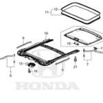 Honda City GN7 Sunroof Glass