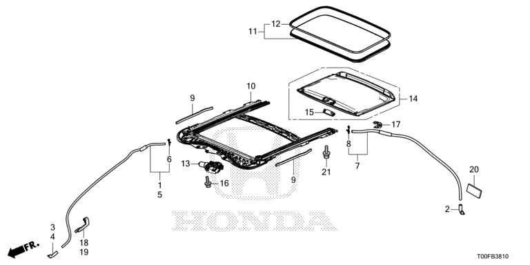 Honda City GN7 Sunroof Glass