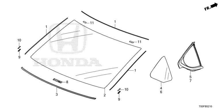 WINDSHIELD GREEN AGC