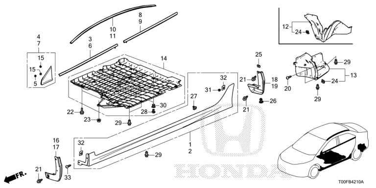 72450-T08-K02 74306-T00-T01