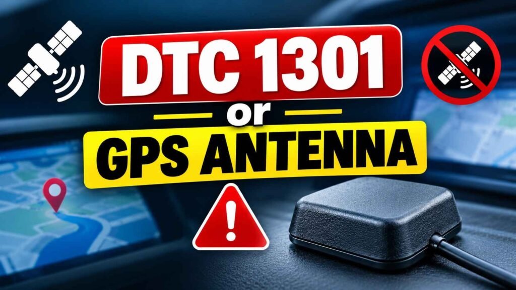 DTC 1301 GPS Antenna Error