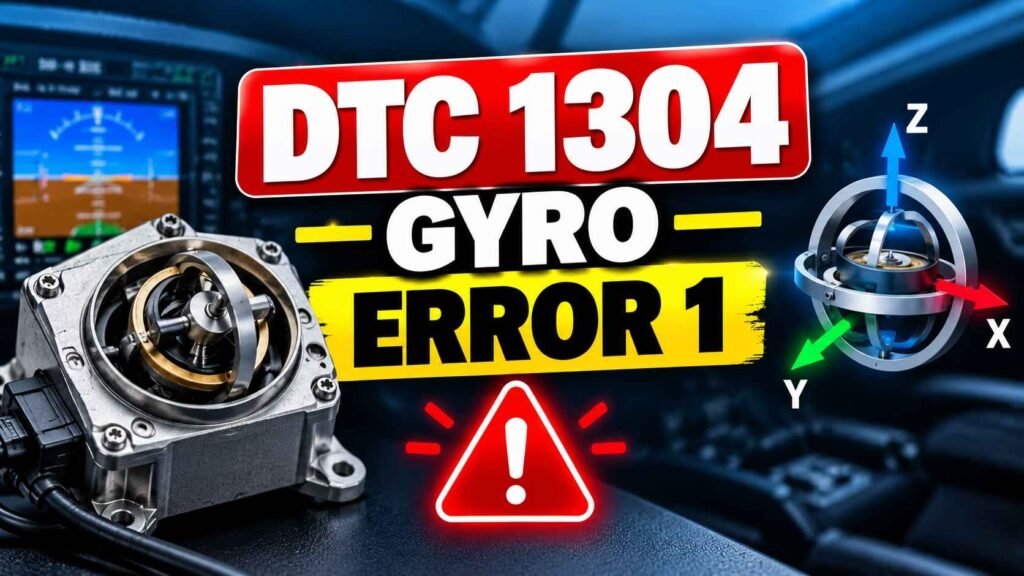 DTC 1304 Gyro Error 1