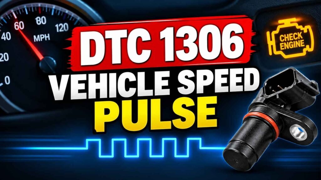 DTC 1306 Vehicle Speed Pulse