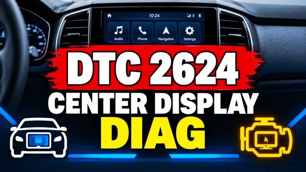 DTC 2624 Center Display Diag