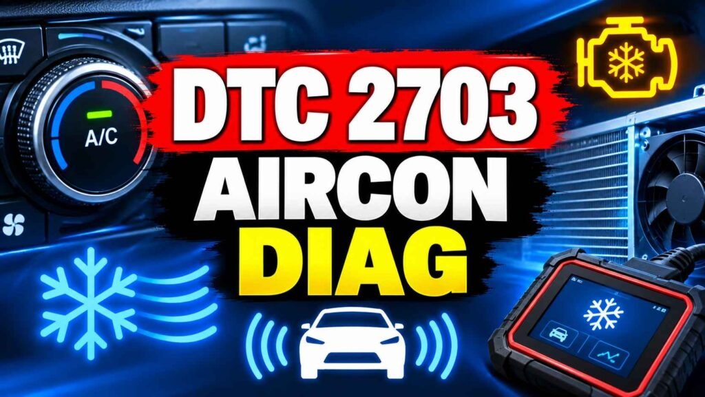 DTC 2703 Aircon Diag