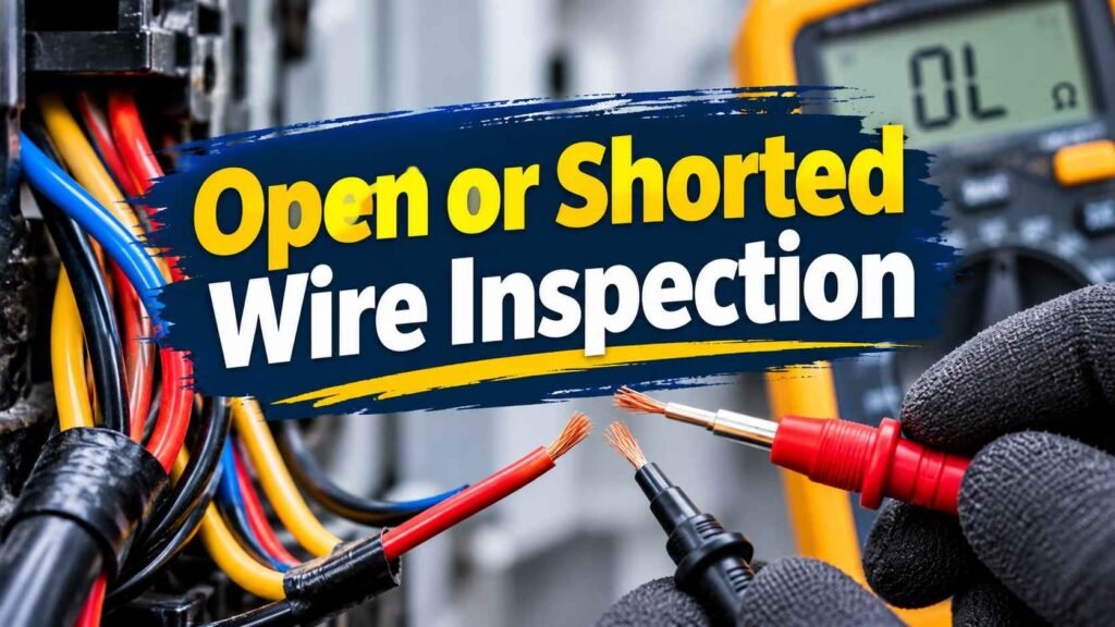 Open or Shorted Wire Inspection